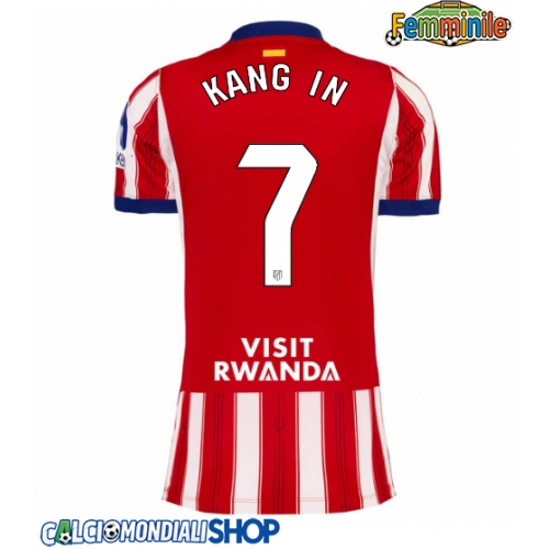 Maglie da calcio Atletico Madrid Lee Kang-in #7 Prima Maglia Femminile 2026-27 Manica Corta